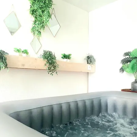 펜션 Duplex Avec Jacuzzi Aumelas